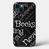 Word Cloud over boeken Case-Mate iPhone Case (Achterkant)