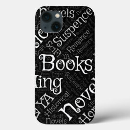 Word Cloud over boeken Case-Mate iPhone Case