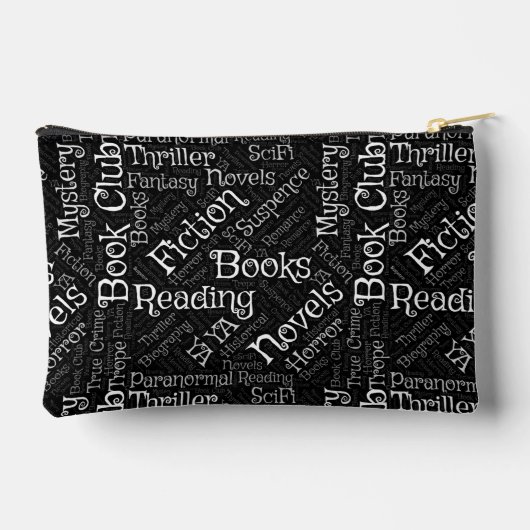 Word Cloud over boeken Etui (Achterkant)