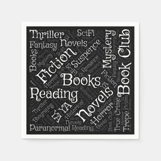 Word Cloud over boeken Servet (Voorkant)