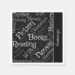 Word Cloud over boeken Servet