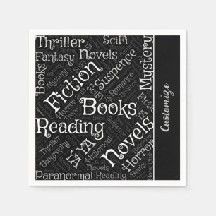 Word Cloud over boeken Servet