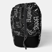 Word Cloud over boeken Toilettasje (Rechts)