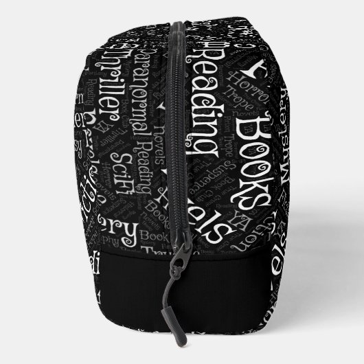 Word Cloud over boeken Toilettasje (Rechts)