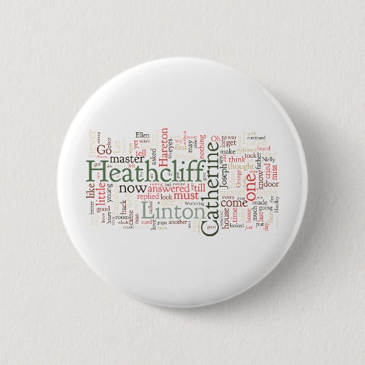 Word Cloud Ronde Button 5,7 Cm (Voorkant)