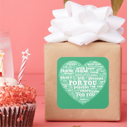 Word Cloud Stickers (Feest)