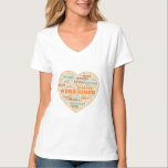Word Cloud T-Shirt<br><div class="desc">Druk je eigen Word Cloud af op een t-shirt! Het zal een geweldig cadeau zijn.</div>