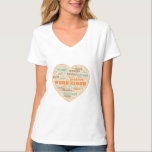 Word Cloud T-Shirt<br><div class="desc">Druk je eigen Word Cloud af op een t-shirt! Het zal een geweldig cadeau zijn.</div>