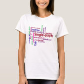 Word Cloud T-shirt (Voorkant)