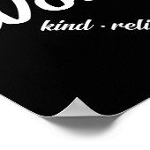 Word Cloud voor maatschappelijk werkers Poster (Hoek)