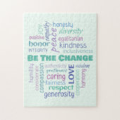 Word-cloud wijzigen legpuzzel (Verticaal)