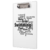 Word Cloud zwemmen Klembord (Links)