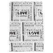 Word Collage stimuleren Medium Cadeauzakje (Achterkant)