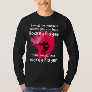 Word Cool Hockey Player T-shirt