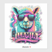 Word creatief met Llama-Theme Stickers (Vel)