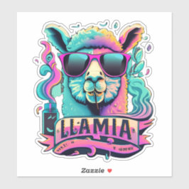 Word creatief met Llama-Theme Stickers