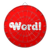 Word! Dartbord (Voorkant)