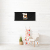 Word de eekhoornhond spandoek (Insitu)