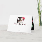 "Word" de Hond, goed de Regen & de Paraplu van de Kaart (Achterkant)