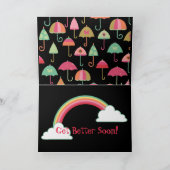 "Word" de Hond, goed de Regen & de Paraplu van de Kaart (Binnen)