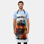 ← Word de Ultieme BBQ Boss! Schort (Gedragen)