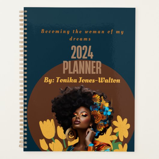 Word de Vrouw Planner 2024 (Voorkant)
