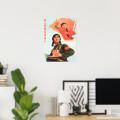 Word dit Rode Leger! Chinese cultuurrevolutie Poster (Thuiskantoor)