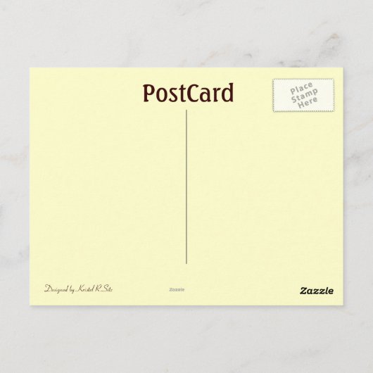 Word een Aviator Briefkaart (Achterkant)