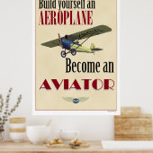 Word een Aviator Poster (Keuken)