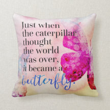 Word een Butterfly Quote