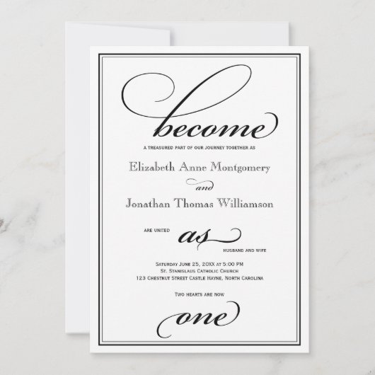 Word één Christelijke Uitnodiging van de Weddensch (Voorkant)