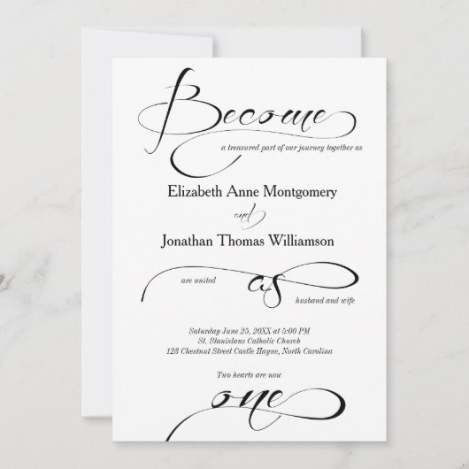 Word één Christelijke Uitnodiging van de Weddensch (Voorkant)