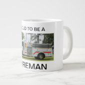 Word een Fireman-Mok Grote Koffiekop (Voorkant rechts)
