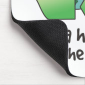 Word een Hero, Recyclen Mousepad Muismat (Hoek)