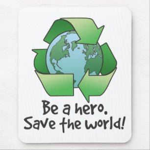 Word een Hero, Recyclen Mousepad Muismat
