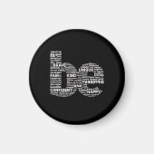 Word een kunstmagneet magneet (Voorkant)