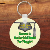 Word een model sleutelhanger (Voorkant)
