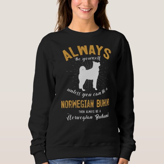 Word een Noors Buhund Trui (Voorkant)
