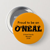 Word een O'NEAL-Button Ronde Button 7,6 Cm (Voorkant /achterkant)