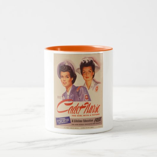 Word een  Poster van de Kadet Zurse Tweekleurige Koffiemok (Center)