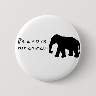 Word een stem ronde button 5,7 cm