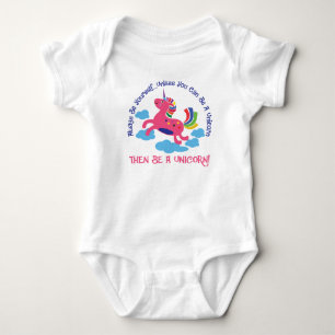 Word een Unicorn Baby Jersey Bodysuit