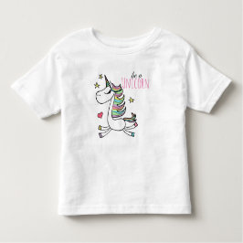 Word een Unicorn Toddler T-Shirt