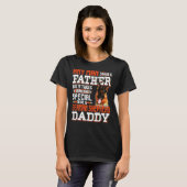 Word een vader speciale Duitse herder T-shirt (Voorkant volledig)