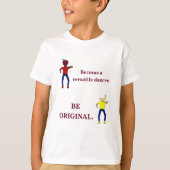 Word een veelzijdige danser Kinderen T-shirt (Voorkant)