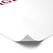 Word een veelzijdige danser wit poster (Hoek)