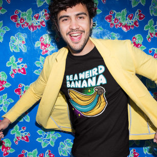 Word een vreemde banaan grappige Pop T-shirt