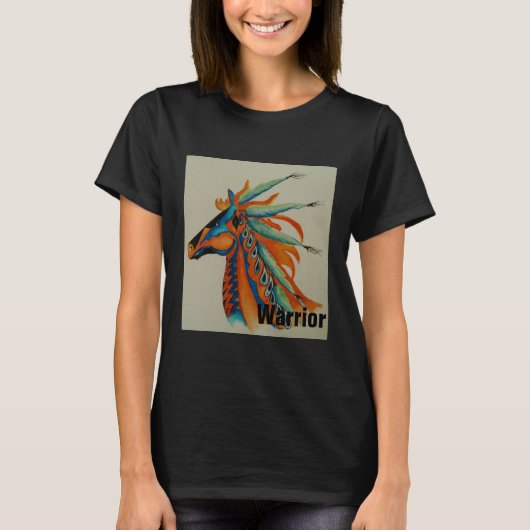 "Word een waander" De Waterverf van vrouwen T-shir T-shirt (Voorkant)