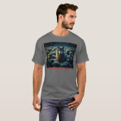 Word een wolf t-shirt (Voorkant volledig)