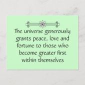 Word eerst groter briefkaart (Voorkant)